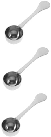 IMIKEYA Lot De 3 Cuillères Doseuses Pratiques En Acier Inoxydable De 20 Ml
