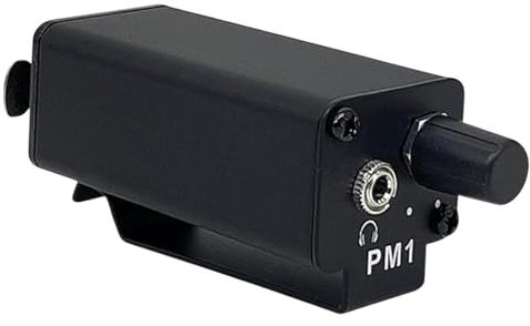 AsrMyjcx Amplificador de Auriculares portátiles AMP de Auriculares Audio Audio Audio out Professional Compact de 3.5 mm Amplificador de Auriculares para