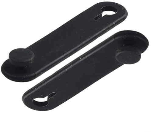Fascette in gomma per cablaggio moto, confezione da 6, per un'installazione sicura, 64 mm