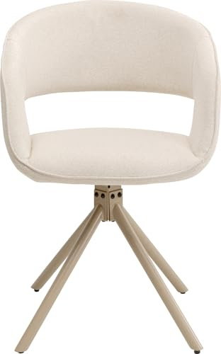 Kare Design Drehstuhl Gina, 80x54x53 cm | vielseitig kombinierbar, fürs Esszimmer