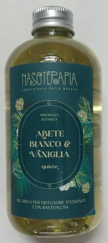 NASOTERAPIA Abete Bianco e Vaniglia Ricarica per Diffusore a Bastoncino 250 ml