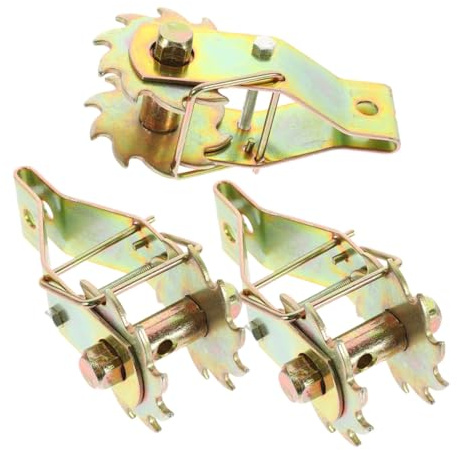 Hoement Tenditore per Cavi d'Acciaio in Acciaio 3 Pezzi per Recinzioni Esterne e Strutture Agricole Tenditore per Funi Metalliche ad Alta Resistenza per Impieghi Gravosi