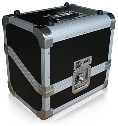 Plattenkoffer für 80 LPs - Vinyl Case - Schallplatten - mit Butterfly Verschluss DJ