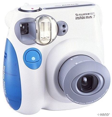 ADATTI IL TIRO, Back Stage Fujifilm Instax Mini 7s Immediata Rullino + una scatola di film gratuiti 20 fogli !! (Rosa fucsia camera)