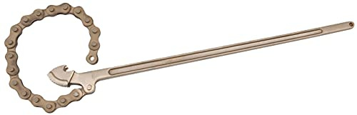KS Tools 963.1713 BRONZEplus Giratubi a catena Ø max.50 mm versione leggera