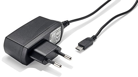 Slabo Ladegerät Micro USB Tablet Netzteil - 1000mAh - für Samsung Galaxy Tab A (9,7 Zoll) LTE (T555N) | TAB A 10.1 (2018) | Tab A 7.0 (2016) (SM-T280) | Tab E T560N - SCHWARZ
