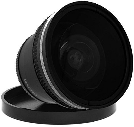 Digital Nc Extreme Fisheye Lens 0.18x For Kodak Easyshare Z650 (Includes Lens Adapter)