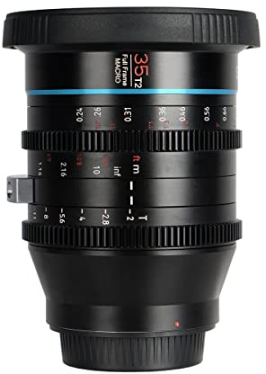 SIRUI 35mm Jupiter Macro T2 Full-Frame Cine Prime Lens, for EF-Mount Cameras, Compatible with BMPCC-6k, BMPCC-6k-pro, EOS C300 Mark III, EOS C500 Mark II, Professional EF-mount Lens