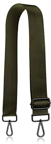 Allzedream Taschengurt Crossbody Bag Damen Breiter Gurt Zum Wechseln Einstellbar Umhängetasche (Olivgrün)