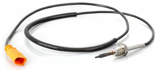 HELLA 6PT 014 494-801 Sensor, Abgastemperatur - 2-polig - geschraubt | Kompatibel mit: VW MULTIVAN T5, TRANSPORTER T5 Bus, TRANSPORTER T5 Kasten, TRANSPORTER T5 Pritsche/Fahrgestell (7JD, 7JE, 7JL