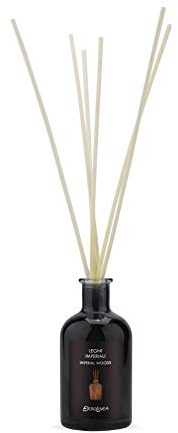 Erbolinea Duftdiffusor mit 100ml Duftkonzentrat für mittelgroße Räume, Schwarz, Holz, Kerze, Luxus, 150cm hoch und breit