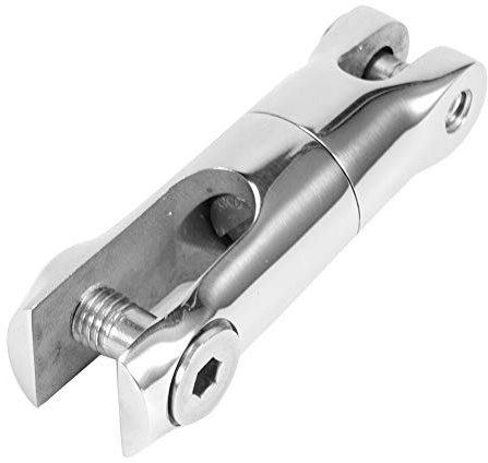 Aramox Anchor Chain Swivel shackle Connector, boat Stainless Steel Anchor chain Chains Rotating Connector Ship Handware Boat swivels Accessory For Boats