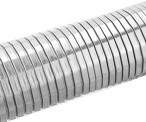 Auspuffblenden Universelles Flexibles Edelstahl Rauchrohr Auspuffrohr 250 Mm Auspuffrohr Entlüftungsschlauch Schnellreparaturrohr Auspuffrohr (Farbe : 45mm ID 49mm OD)