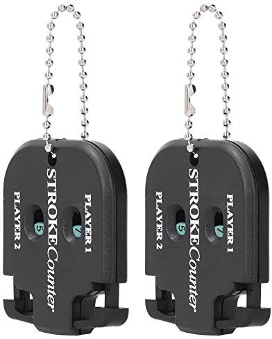 Alomejor Golf Clicker Counter, Mini Square Golf Score Counters Handy Scorer Golf Count Shot Stroke Putt Score