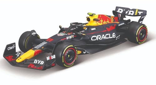 May Cheong Bburago Formula 1 F1 RED BULL RACING RB19 PEREZ (2023) -1:43 Scale - Die-cast Replica Collectible Race Car