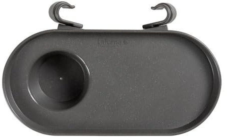 Lafuma Mobilier Getränkehalter für Lafuma Relax-Sesselmöbel aus 100 Prozent recyceltem Kunststoff, Farbe: Titan, LFM5255_9105