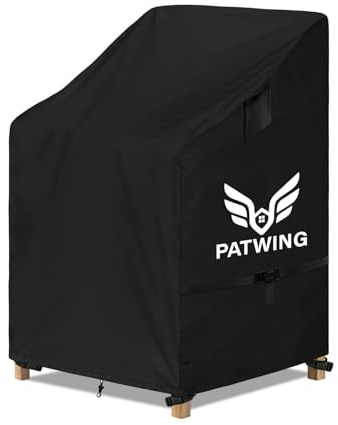 PATWING Gartenstuhl Abdeckung, 600D Oxford，70x70x85/125 cm | Schutzhülle, Outdoor