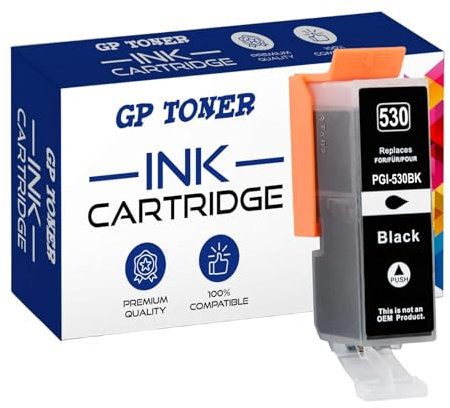 Tintenpatronen kompatibel für Canon Pixma TS8750 TS8751 PGI-530XL Schwarz