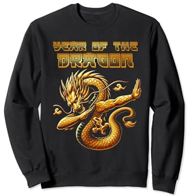 Nouvel An Lunaire Nouvel An Chinois 2024 Année Du Dragon Sweatshirt