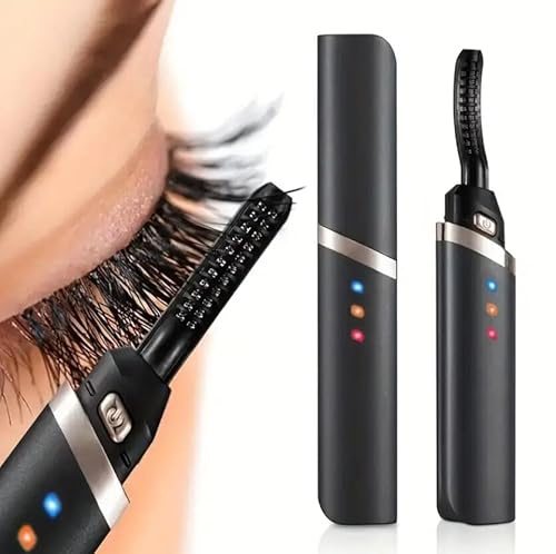 Tragbare elektrische beheizte Wimpernzange - Langlebig und perfektes Geschenk für Frauen und Mädchen