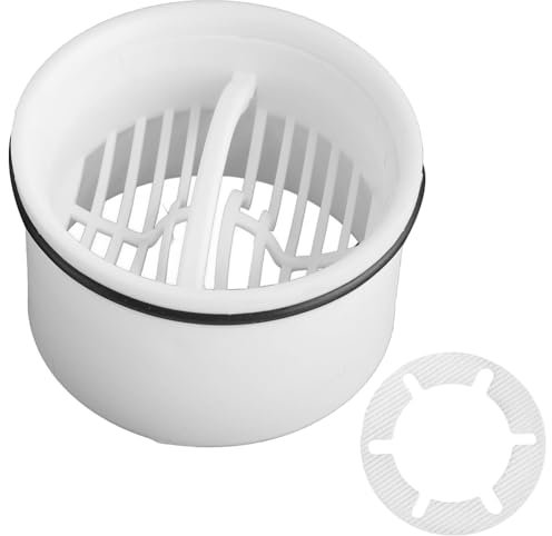 Haarsieb Tauchrohr für Dusche Ablaufgarnitur Set, Kompatibel mit Ablaufgarnitur Haarsieb für Dusche Ersatz, Kompatibel 6960, 6963, 6961, 6962 Haarfilter Siebeinsatz Duschablauf Siphon