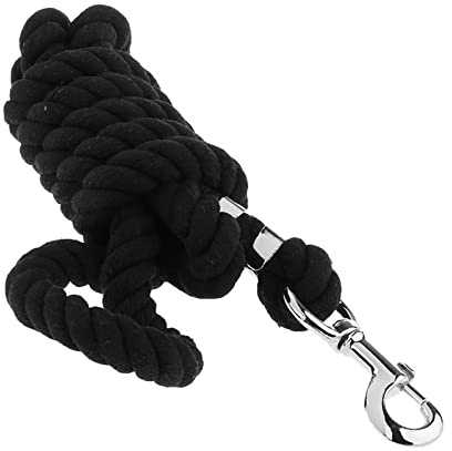 harayaa Baumwoll Führstrick mit Karabiner, 8 Farben Verfügbar