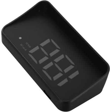 PartyKindom 1 Satz Auto-display Auto Hud Tacho Auto Versorgung Geschwindigkeitsmesser Für Autos Tragbarer Geschwindigkeitsmesser Auto-tachometer-anzeige Auto Tacho Auto-monitor Plastik Black