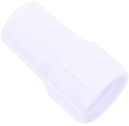 Sosoport Conector Conexión Roscada de 38mm para Manguera de Vacío de Piscina de Pvc Blanco para Tubo de Succión Resistente y Duradero Adecuado para Limpieza