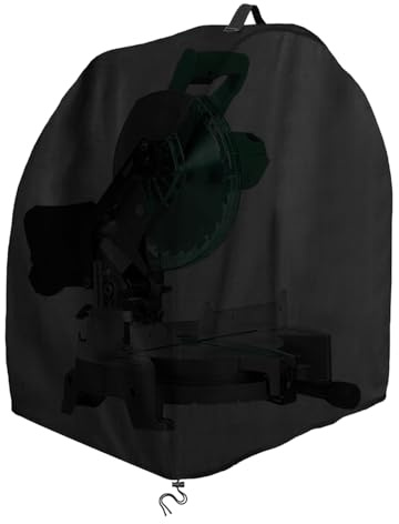 Miter Saw Cover, Table Saw Dust Cover, Portable Planer Dust Bag, Oxford Cloth Cutting Machine Protective Cover, Waterproof Sander Dust Bag for Composite Wood Saws