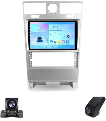 Android 13 Double Din Car Stereo Head unit For Lincoln Navigator 2002-2006 9 Inch Touchscreen Bluetooth Car Stereo with FM/DVR+Reverse Camera/Wifi/DSP/Steering Wheel Controls(NF-6)
