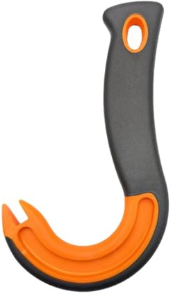 Apriscatole Homiladi J Hook e apriscatole ad anello facile da aprire, con impugnatura antiscivolo, per anziani, bambini e mani deboli, strumento manuale per soda, birra, tappo di latta pop top
