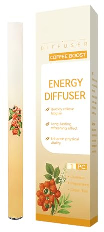 Pluma difusora: barra de ingredientes naturales, potenciador de aromaterapia portátil refrescante, barras difusoras, inhalador de gordolobo | difusor para viajes, meditación, Yoga, Spa, coche, ho