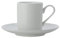 Maxwell & Williams Cashmere Espresso Cup and Saucer Set, Fine Bone China, White, 100 ml