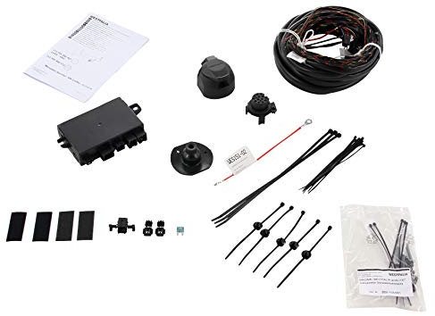 Westfalia Elektrosatz 13-polig und fahrzeugspezifisch für Mercedes Sprinter, VW Crafter (beide Kasten/Pritsche, BJ 04/2006-12/2014) - nur für Kfz ohne Vorrüstung