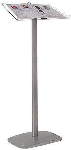 DISPLAY SALES Infoständer Folder 2x DIN A4 Ablage | Aufsteller für Menükarten, Wegweiser, Speisekarten | Werbeständer als Ordner oder als Präsentationsständer