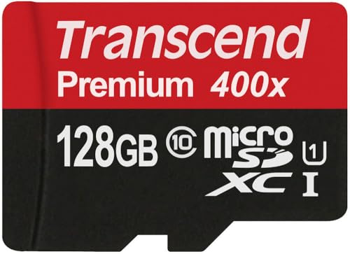 Transcend 128GB microSDXC/SDHC Class 10 UHS-I 600X (Ultimate) Memory Card with Adapter