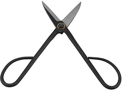 Fdit Lange Griff Bonsai Schere Pruning Snip Shear Clippers Knospe Blätter Baum Trimmen Werkzeug Gartengeräte 205mm