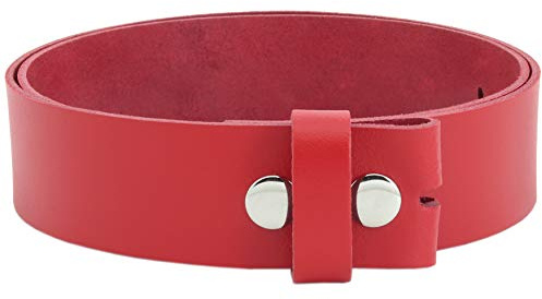 Vascavi ® Wechselgürtel aus Rindsleder, Ledergürtel, 4 cm breit und ca. 0,33 cm stark, Made in Germany, #4-OS1