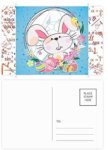 Postkarten-Set mit süßer Hasenformel, Ostern, Religion, 20 Stück