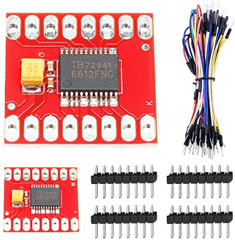DAOKAI DRV8833 Dual Motor Treiber TB6612FNG DC Schrittmotor Steuerung Board,Motorantriebsmodul,Treibererweiterung Shield Board,1A Schrittmotor Treibermodul,für Arduino-Mikrocontroller(2 Stück)