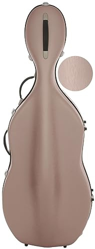 Cellokoffer Fiberglass 4/4 Classic steel effect perlfarbe M-case