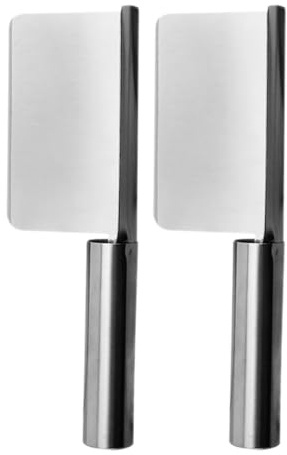 Ciieeo Barredora de Adecuado para Limpieza Rápida para Mesa de Acero Inoxidable Resistente al Desgaste Paquete de 2 Piezas en Cocina y Restaurante