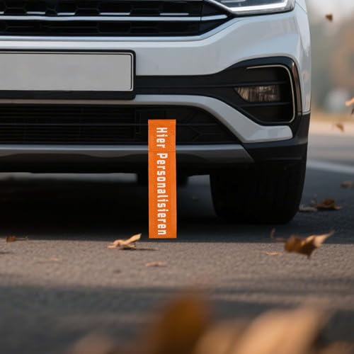 Individuell Gestaltbares Abschleppseil & Abschleppgurt Auto – Nylon Tow Strap als Stylische Stoßstangen‑Dekoration, Personalisierbares Abschleppband für Front- und Heckstoßfänger