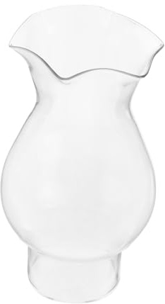 TOYZFRIENDY Paralume Lampada Olio Vintage in Vetro per Lampada Cherosene Retrò Decorazione Casa