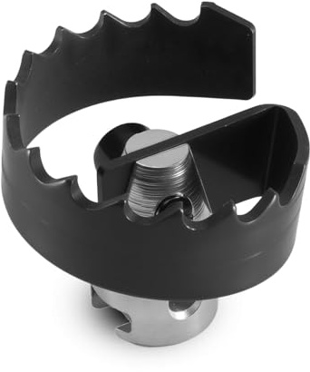 2Inch Spiral Cutter Fit for K-50 K-400 K-3800 Drain Machines, Drain Snake Attachment Fit for C-4 C-6 C-7 C-8 C-9 Cable Sectional Machine, Replace T-209 63025