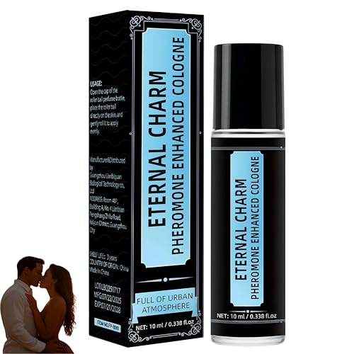 Profumo ai Feromoni per Uomo – Fragranza a Lunga Durata dal Potere Attrattivo – Aumenta il Fascino e la Sicurezza di Sé: Ideale per la Vita Quotidiana, il Lavoro e le Feste (1Pezzo)