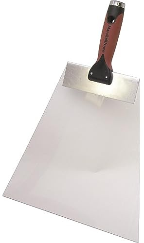Marshalltown Grosser Flächenspachtel mit Durasoft Griff aus Lexan, Breite: 305 mm, Werkzeug für Trockenbauer und Maler