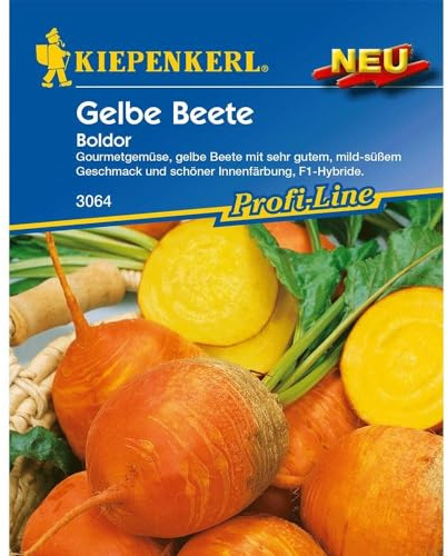 Gelbe 'Rote' Beete Boldor F1,1 Portion