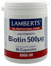 Lamberts Biotina 500-Ug 90 Caps