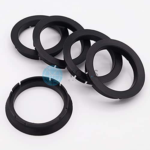 5 x ZENTRIERRINGE DISTANZRING für ALUFELGEN Z06 63,3-54,1 mm Alutec Anzio Rial